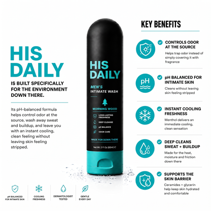 HIS DAILY MEN'S INTIMATE WASH