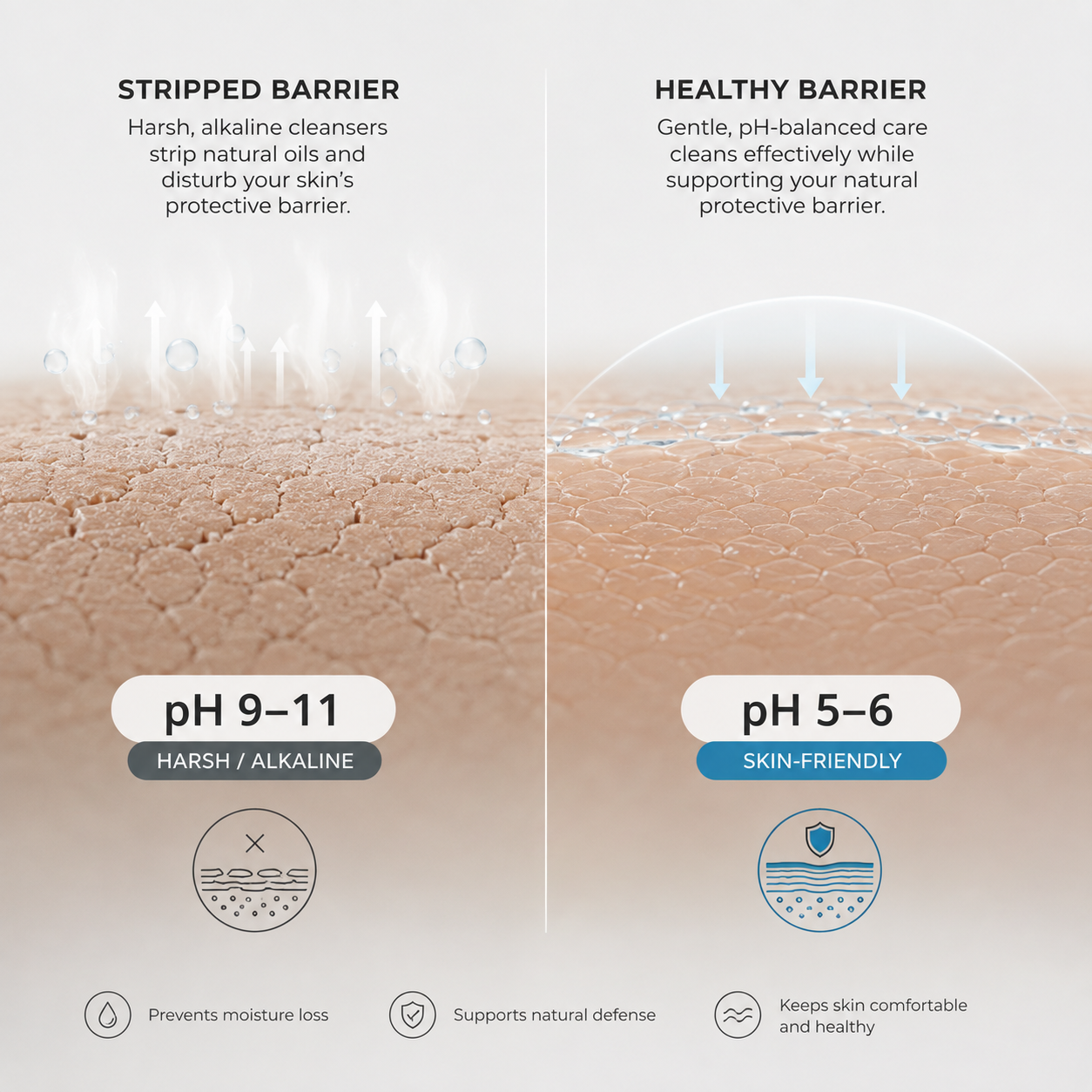 LP1 Reason 01 — pH balance comparison